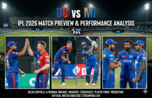 DC vs MI – IPL 2026 Match Preview & Performance Analysis