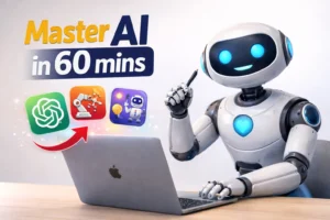 AI Course for Beginners in India (2026): No Coding, Free Tools & Real Career Roadmap