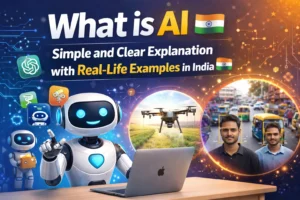What is AI? Simple and Clear Explanation with Real-Life Examples in India
