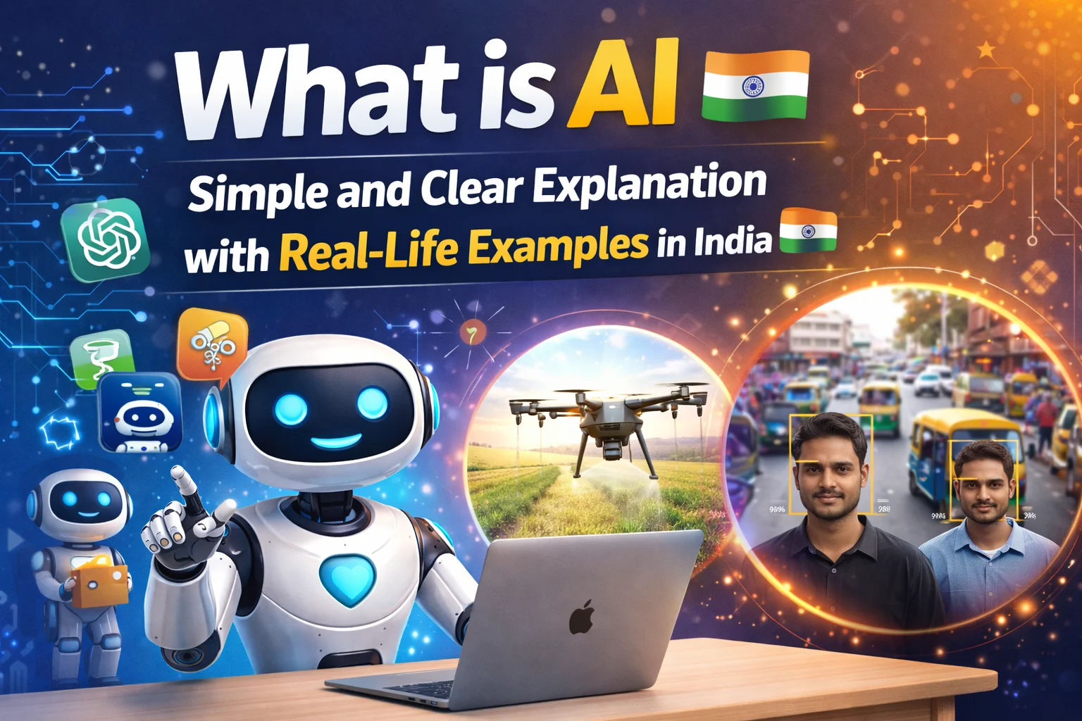 What is AI ? Simple and Clear with Real-Life Examples
