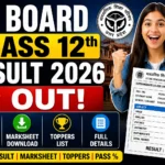 UP Board Class 12th Result 2026 OUT