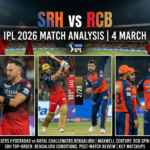 Sunrisers Hyderabad and Royal Challengers Bengaluru