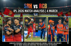 Sunrisers Hyderabad and Royal Challengers Bengaluru