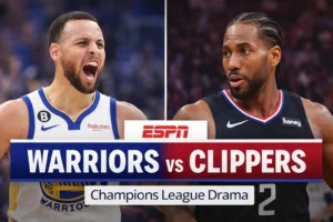 Golden State Warriors and the LA Clippers