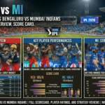 Royal Challengers Bengaluru VS Mumbai Indians