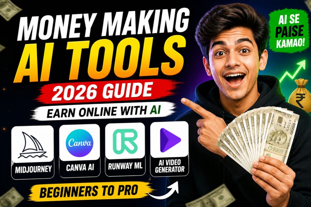 💸 Money Making AI Tools (2026 Guide)