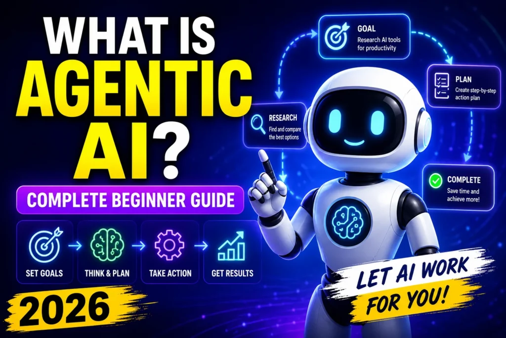 What Is Agentic AI Complete Beginner Guide (2026)
